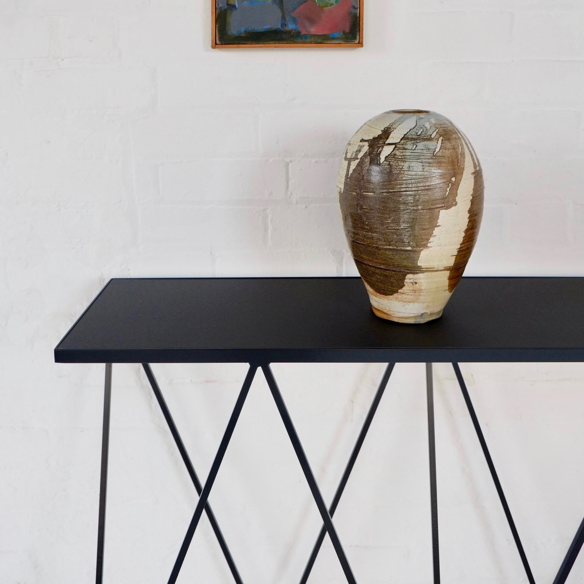 Giraffe Console Table - Linoleum Top